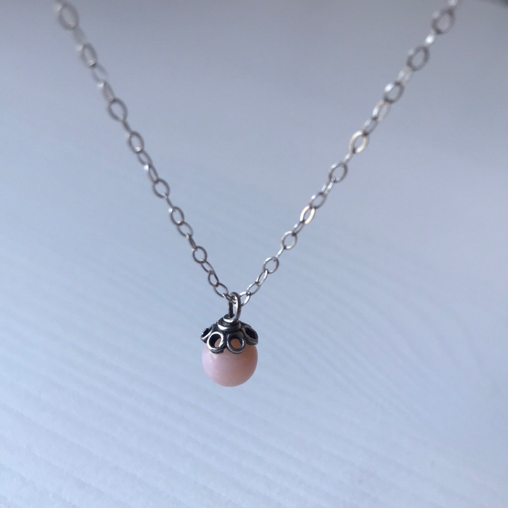 Rose Quartz Pendant Necklace